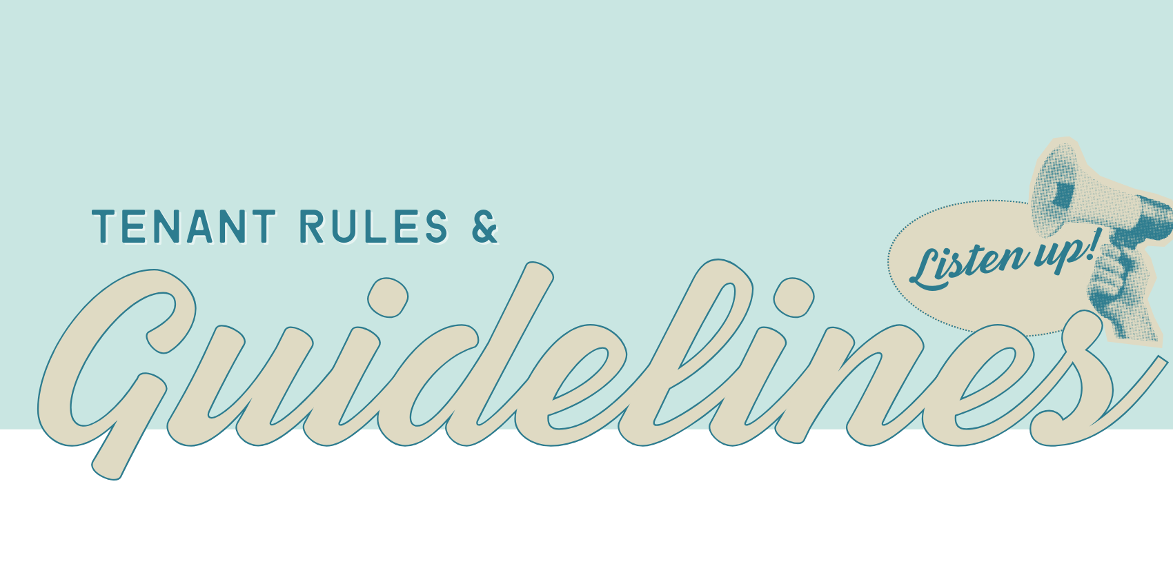 Tenant Rules & Guidelines
